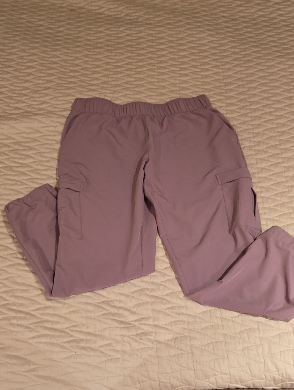 Mondetta Mauve Elastic-Waist Jogger Pants